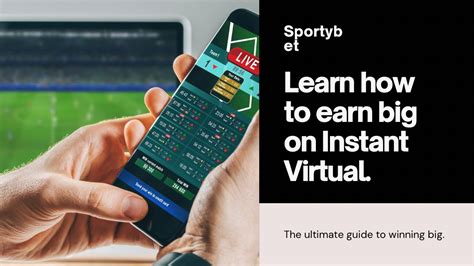 Virtual Sports Instant Earnings .